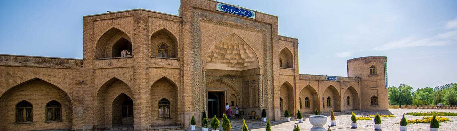 Yam Caravanserai, the largest caravanserai in northwestern Iran